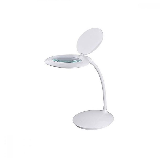 Semplix LED Arbeitslicht - Lupen-Tischlampe weiß (Linse 127 mm/dimmbar) günstig online kaufen