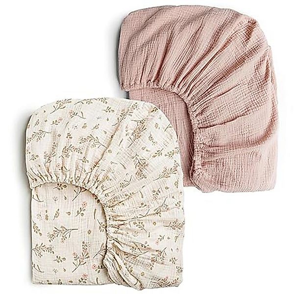 Kaket Babybettwäsche Babybett Spannbettlaken, 2er Set, geeignet für Jungen günstig online kaufen
