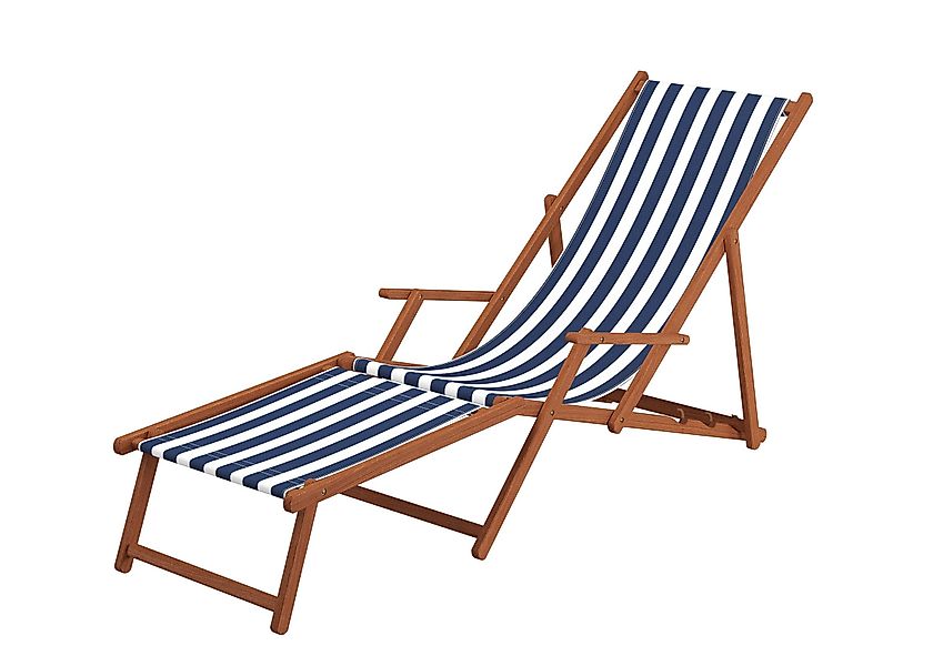 ERST-HOLZ Gartenliege Holz-Liegestuhl Sonnenliege Strandliege mit günstig online kaufen