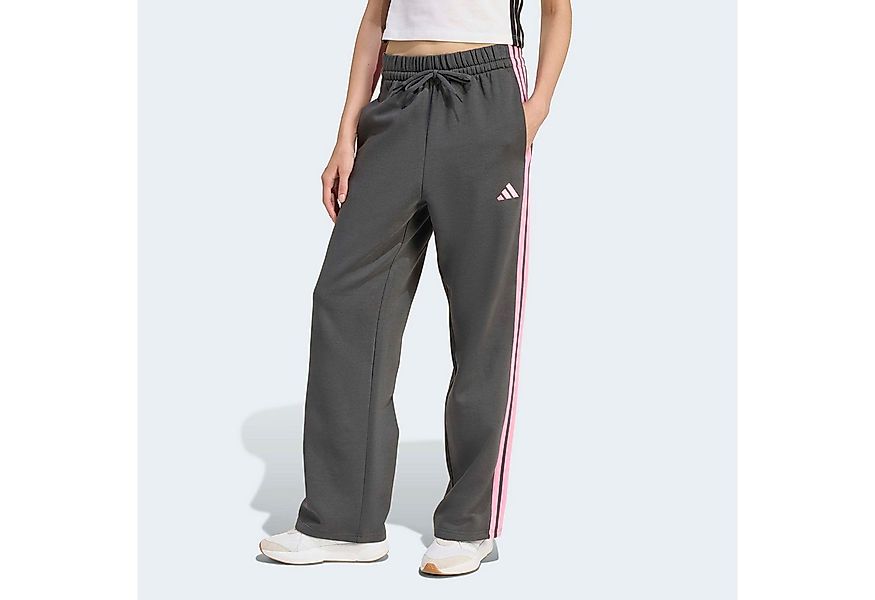 adidas Sportswear Sporthose ESSENTIALS 3-STREIFEN OPEN-HEM FRENCH TERRY günstig online kaufen
