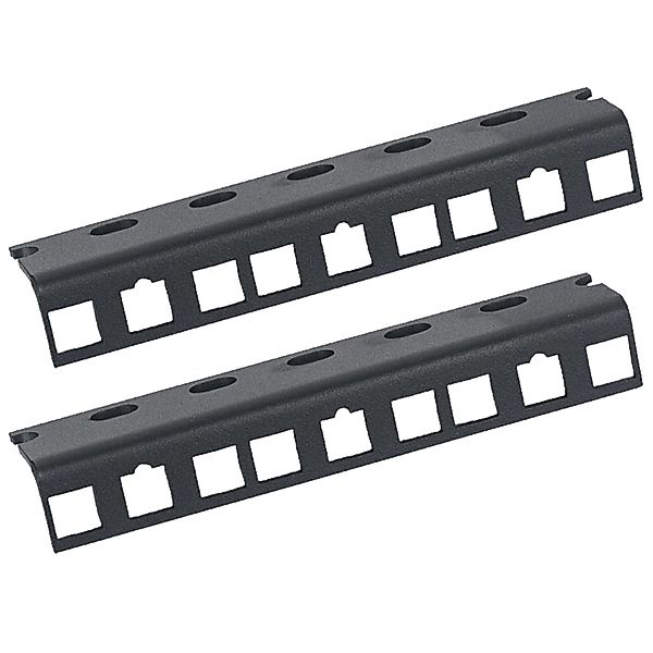 HMF 66803 Rackschiene für Serverschrank 2 Stück 10 Zoll 3 HE Schwarz günstig online kaufen
