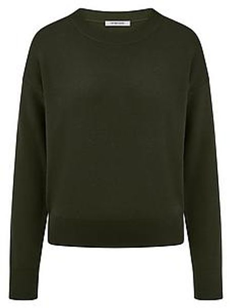 Rundhals-Pullover Peter Hahn grün günstig online kaufen