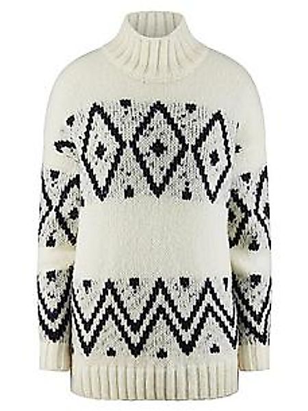 Pullover Stehkragen include weiss günstig online kaufen