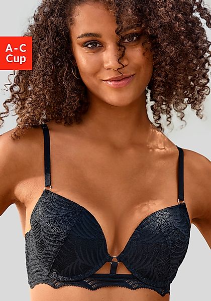 LASCANA "Marla" mit integrierten Kissen und modischer Spitze, Dessous günstig online kaufen