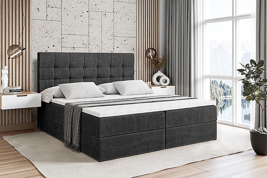 ALTDECOR Boxbett BERO (Multipocket-Matratze H4. H3 Matratze Bonellfederung. günstig online kaufen
