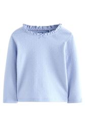 Next Langarmshirt Langärmeliges Pointelle-T-Shirt (1-tlg) günstig online kaufen