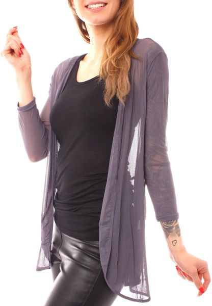 Muse Cardigan Mesh Cardigan Jäckchen transparent günstig online kaufen