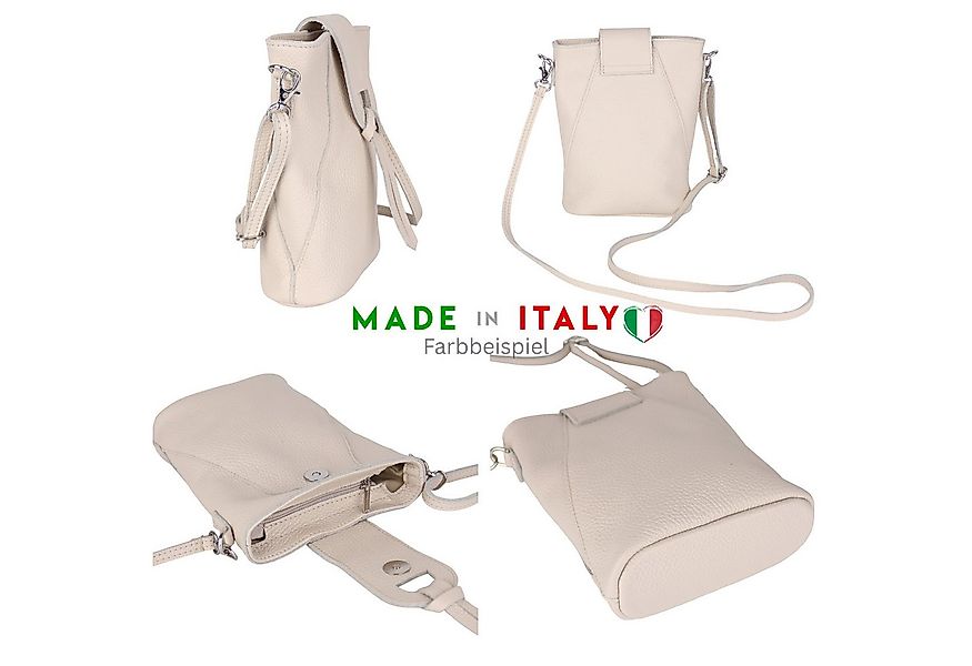 MIRROSI Umhängetasche Damen Crossbody Bag, Echtleder Made In Italy, 14,5x19 günstig online kaufen