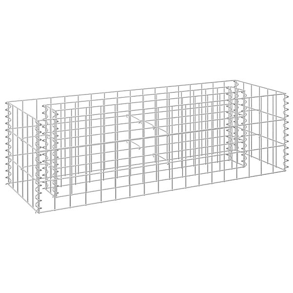 vidaXL Gabionen-Hochbeet Stahl 90x30x30 cm 596714 günstig online kaufen