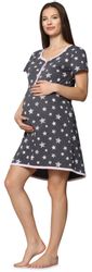 Be Mammy Umstandsnachthemd Damen Umstands Nachthemd günstig online kaufen