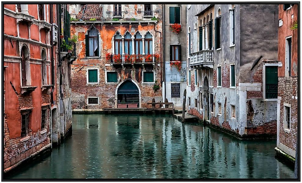 Papermoon Infrarotheizung »Venedig Häuser«, sehr angenehme Strahlungswärme günstig online kaufen