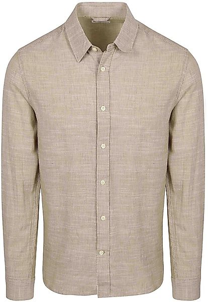 Knowledge Cotton Apparel Shirt Grün - Größe L günstig online kaufen