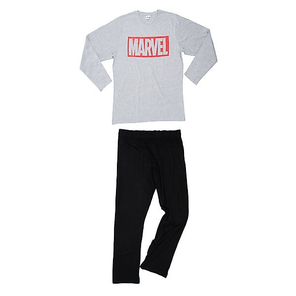 United Labels® Schlafanzug Marvel - Logo günstig online kaufen