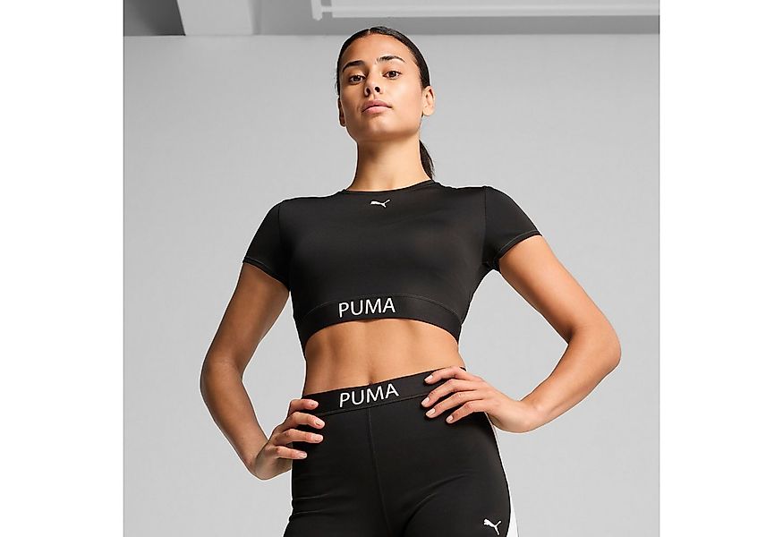PUMA Trainingsshirt W STRONG TEE - SHORT Regular Fit, Rundhalsausschnitt, a günstig online kaufen