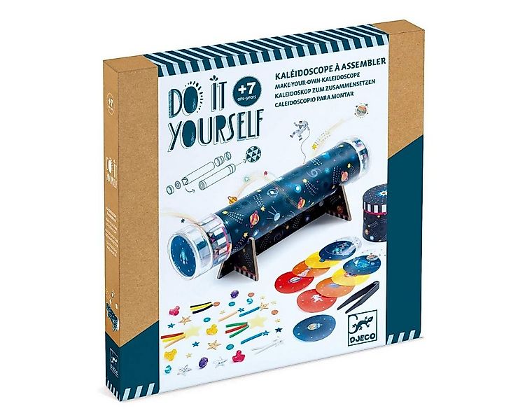 DJECO Kreativset DIY: Kaleidoskop Raumfahrt Kreativset Basteln Aufbewahrung günstig online kaufen