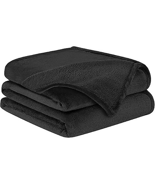 Wohndecke Flauschige Kuscheldecke, weiche Fleecedecke, Sofa Überwurfdecke, günstig online kaufen