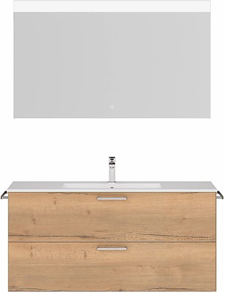 nobilia Badmöbel-Set "Tolvina", (2 St., vormontiert, mit Soft-Close), inkl. günstig online kaufen