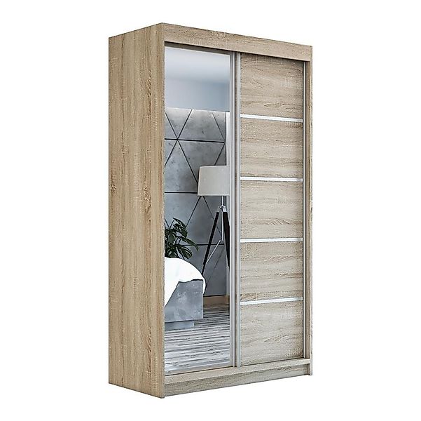 A&J MöbelLand GmbH Schiebetürenschrank GAPI mit Spiegel (TOP ANGEBOT! Geräu günstig online kaufen