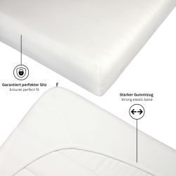SCHÖNER WOHNEN-Kollektion Spannbettlaken BASIC Spannbettlaken, Mischgewebe, günstig online kaufen