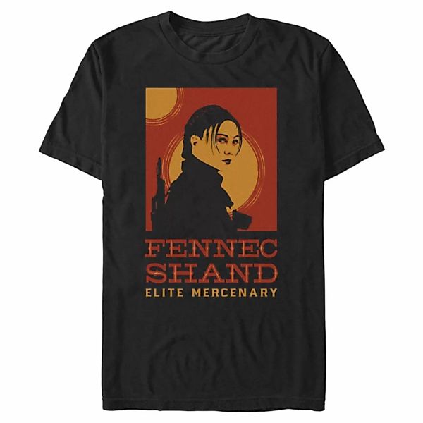 Star Wars - Book of Boba Fett - Fennec Shand Poster - Männer T-Shirt günstig online kaufen