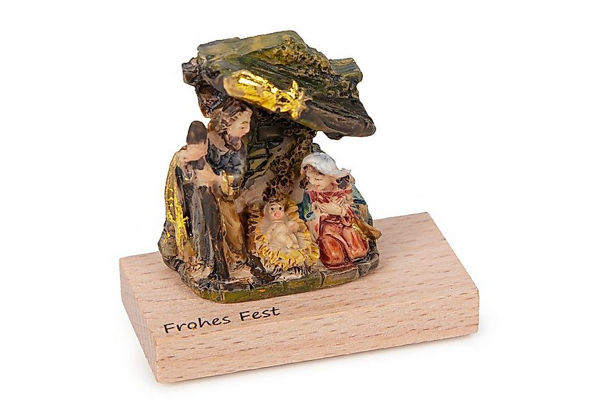 Logbuch-Verlag Dekofigur Mini-Geschenk zu Weihnachten kleine Weihnachtskrip günstig online kaufen