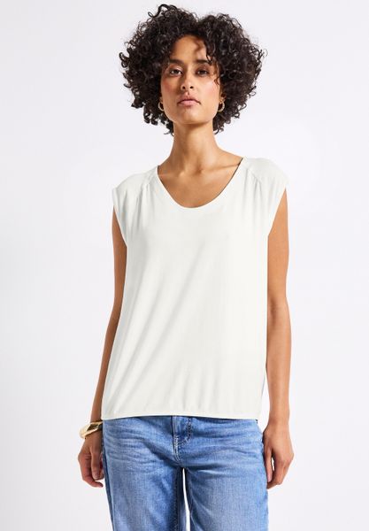 STREET ONE Tanktop aus Jersey in Unifarbe günstig online kaufen