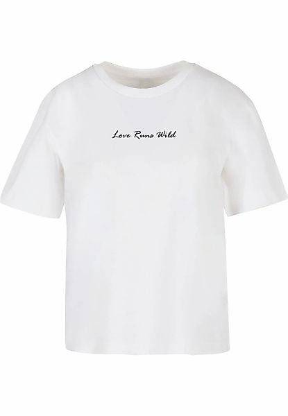 Merchcode T-Shirt "Merchcode Ladies Love Runs Everyday Tee" 1 Stk. tlg. günstig online kaufen