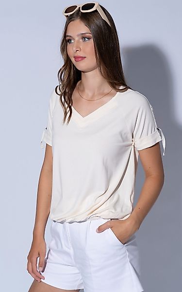 Passioni T-Shirt T-Shirt in Beige mit günstig online kaufen