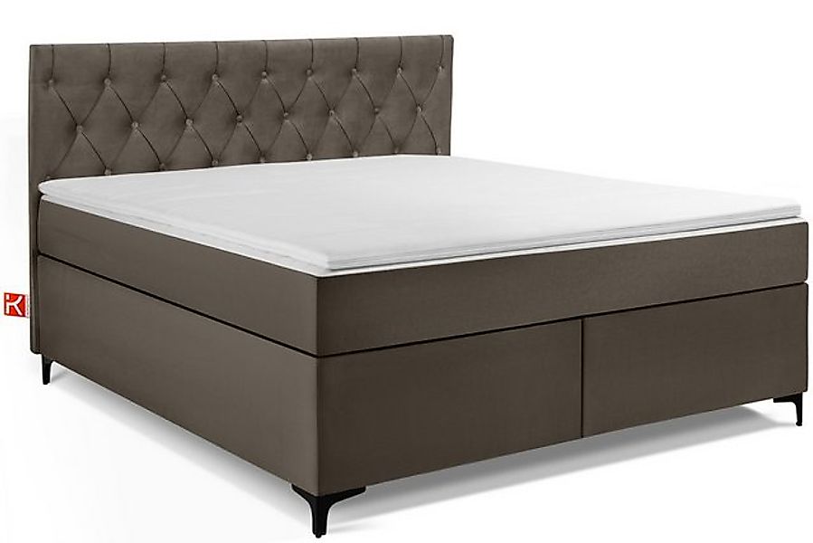 KONSIMO® Boxspringbett ARDEA Polsterbett, Doppelbett, hergestellt in der EU günstig online kaufen