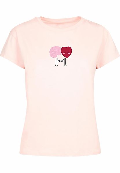 Merchcode T-Shirt "Merchcode Ladies Hugs & Love - Emotional Balance Box Tee günstig online kaufen