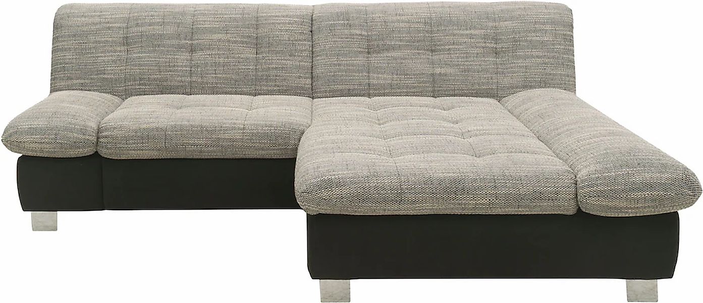 DOMO collection Ecksofa "100031 kompakte Stellmaße, komfortabel und bequem, günstig online kaufen