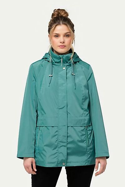 Ulla Popken Funktionsjacke HYPRAR Windbreaker-Jacke wasserabweisend Kapuze günstig online kaufen