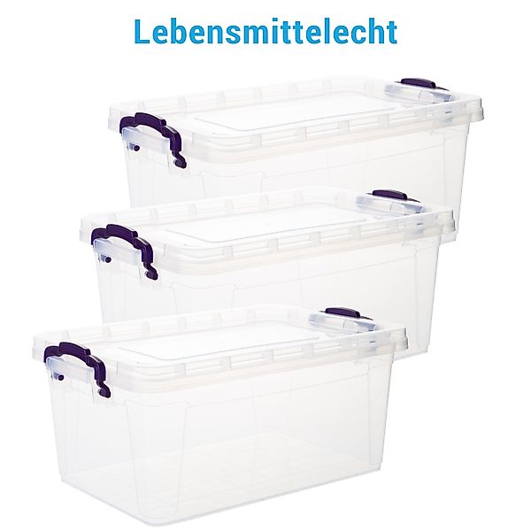 Centi Allzweckkiste Aufbewahrungsboxen, Transparent Plastikbox mit günstig online kaufen