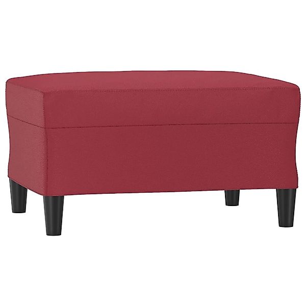 vidaXL Fußhocker Weinrot 70x55x41 cm Kunstleder Modell 1 günstig online kaufen
