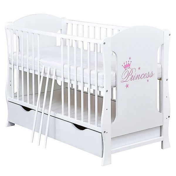Baby-Delux Babybett Lia Princess, Kinderbett 60x120 günstig online kaufen