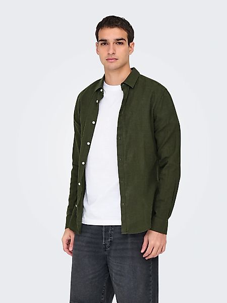 ONLY & SONS Langarmhemd ONSCAIDEN LS günstig online kaufen