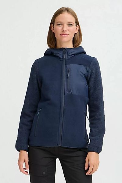 North Bend Fleecejacke NBMattea W Sportliche Fleecejacke mit Kapuze günstig online kaufen