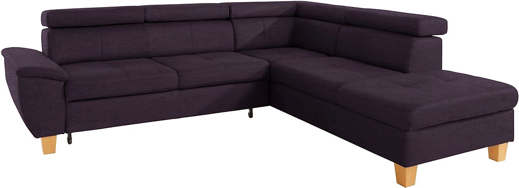 exxpo - sofa fashion Ecksofa "Enya, aufwendige Detailverarbeitung, hoher Si günstig online kaufen