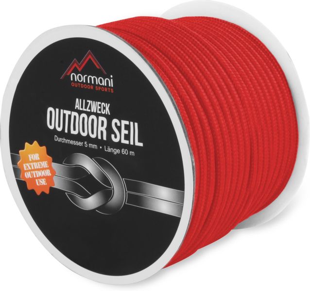 normani Allzweck-Outdoor-Seil 5 mm x 60 günstig online kaufen