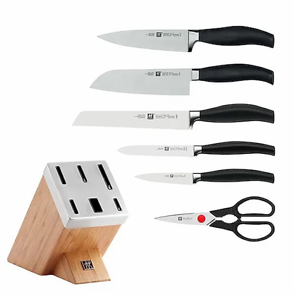 Zwilling Messerblock »***** FIVE STAR« 7 Stk. Selbstschärfender Messerblock günstig online kaufen
