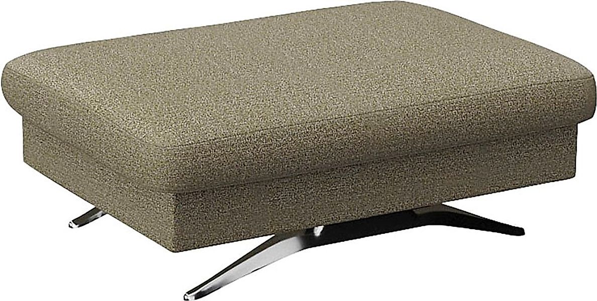 FLEXLUX "Glow Sitzhocker, Polsterhocker" Hocker mit Stauraum, Fuß Alu günstig online kaufen