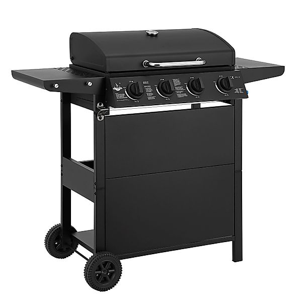 El Fuego Gasgrill San Jose mit 4 Brenner 114 cm x 101,5 cm x 51 cm günstig online kaufen