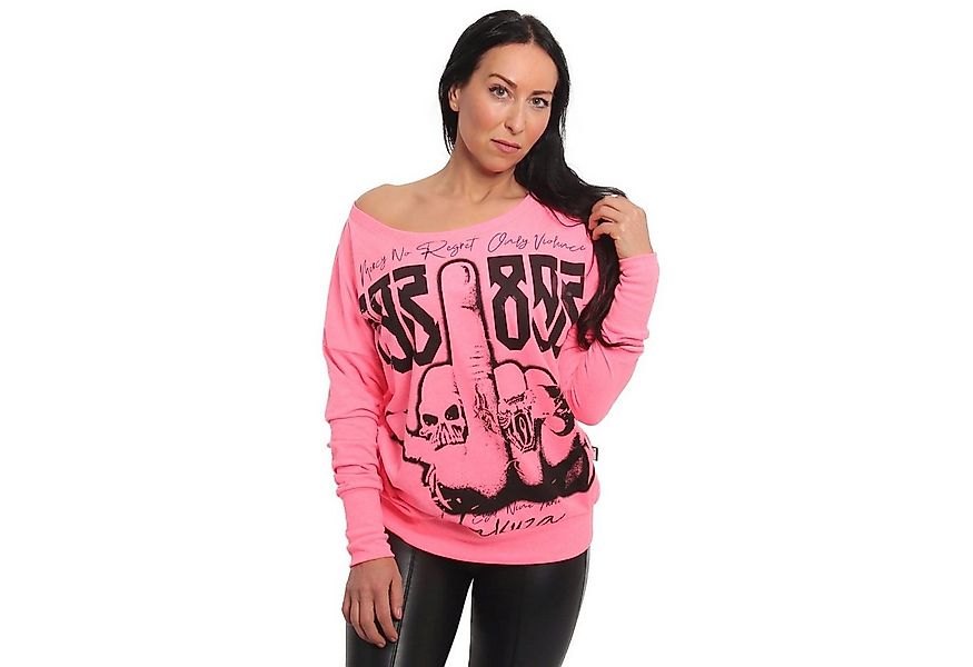 YAKUZA Langarmshirt Shot im Boyfriend Look günstig online kaufen