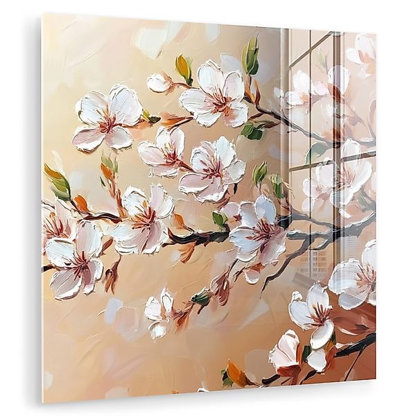 MuchoWow Acrylglasbild Blütenzweige - Malerisch - günstig online kaufen