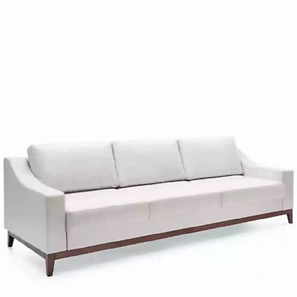 JVmoebel 3-Sitzer Weiß Dreisitzer Sofa Wohnzimmer Luxus Polstersofa Modern günstig online kaufen