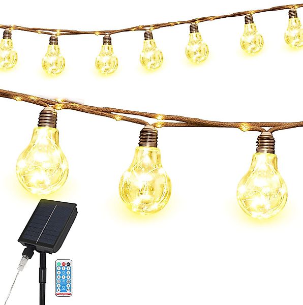 Salcar LED Solarleuchte Lichterkette Outdoor Solar günstig online kaufen
