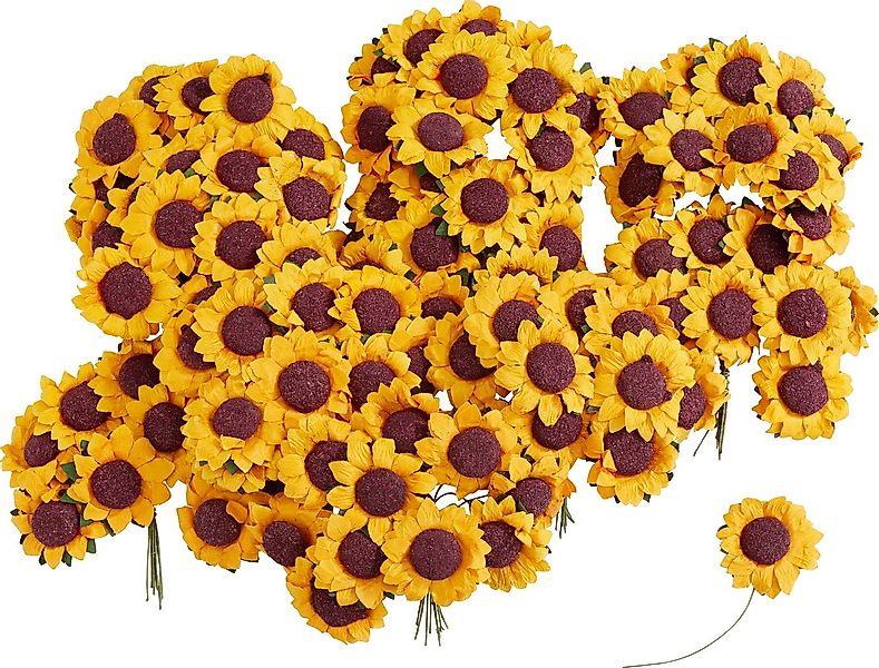 Kunstblume Sonnenblume, VBS, 100 Stück günstig online kaufen
