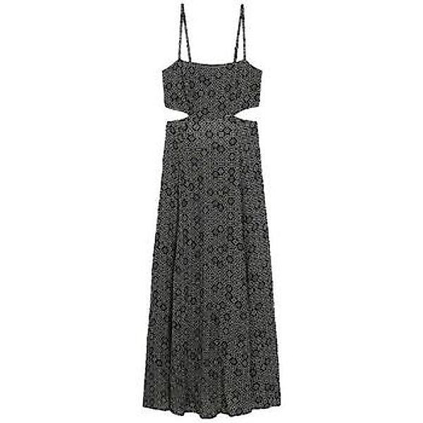 Superdry  Maxikleider Robe longue  motif brun géométrique günstig online kaufen