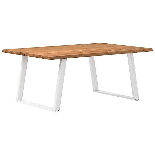 vidaXL Esstisch Hellbraun 180x120x74 cm Massivholz Eiche 3304980 günstig online kaufen