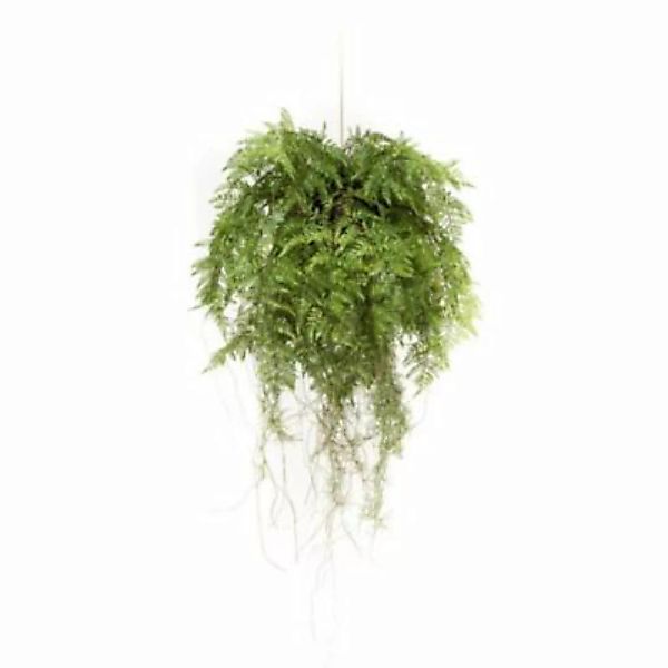 Emerald Künstlicher Farn Hängend Kunstpflanze Künstliche Pflanze 35 cm/55 c günstig online kaufen